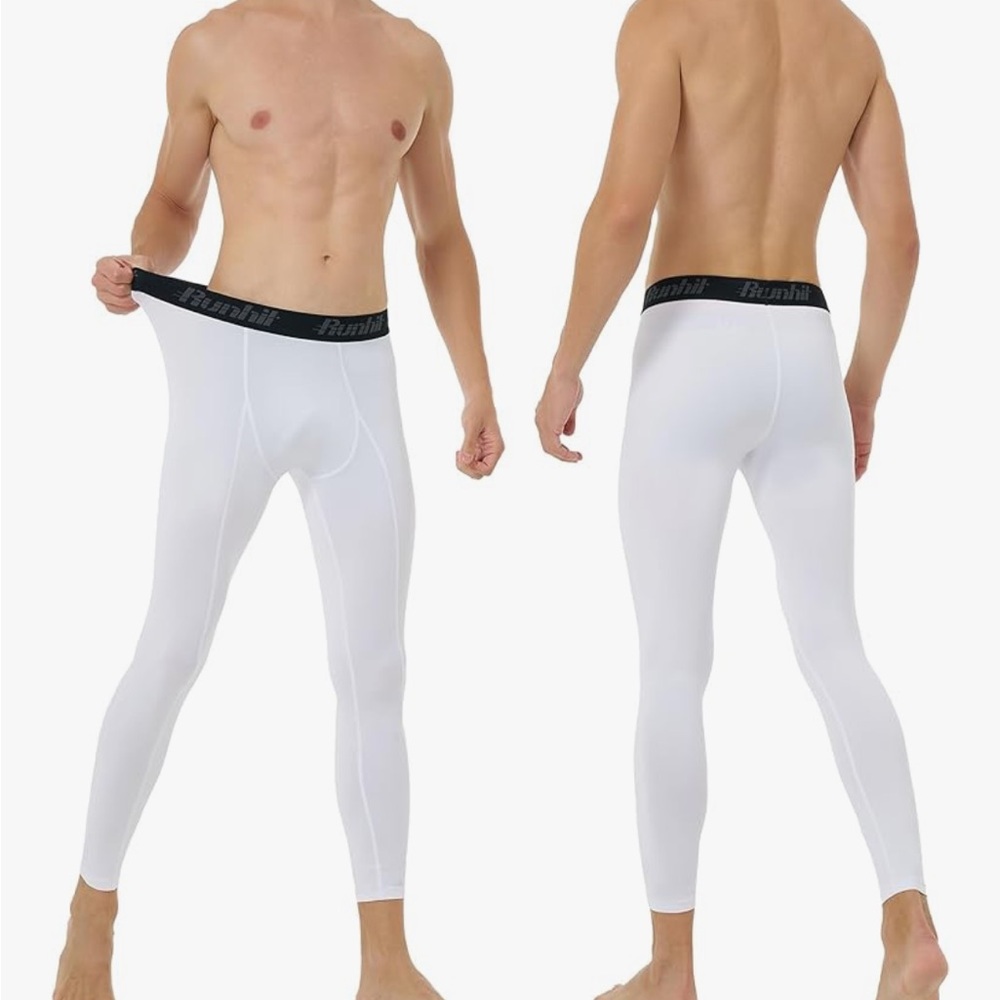 White Men’s Thermal Long Johns